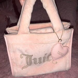 ✨🌸🎀JUICY COUTURE PASTEL PINK TOTE BAG🌸🎀🌷✨